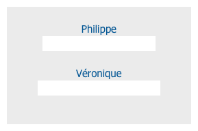 
Philippe
philippe@boomeland.net

Véronique
veronique@boomeland.net

